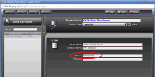 eThority User ID Configuration Page